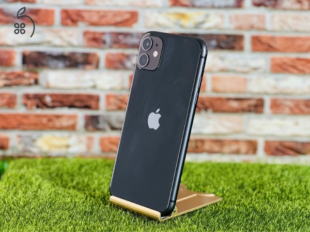 Eladó iPhone 11 64 GB Black szép állapotú - 12 HÓ GARANCIA - 059