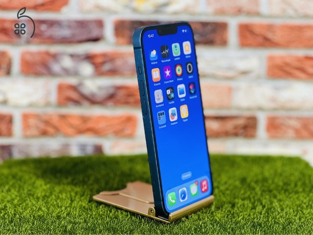 Eladó iPhone 13 128 GB Blue 100% aksi szép állapotú - 12 HÓ GARANCIA - 087