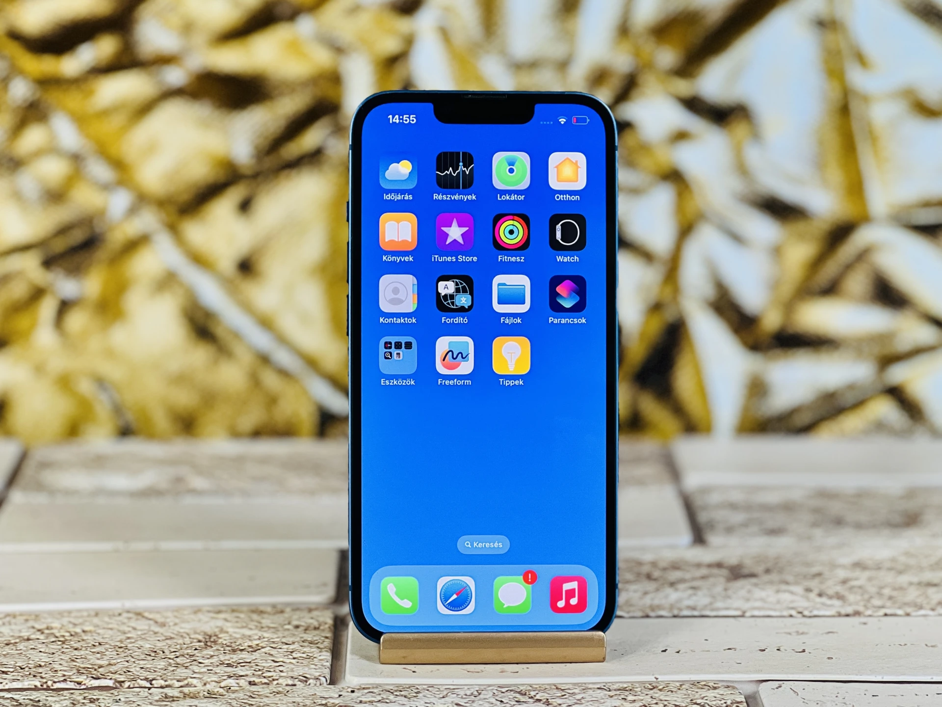 Eladó iPhone 13 128 GB Blue szép állapotú - 12 HÓ GARANCIA