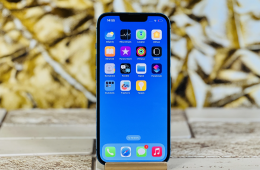 Eladó iPhone 13 128 GB Blue szép állapotú - 12 HÓ GARANCIA