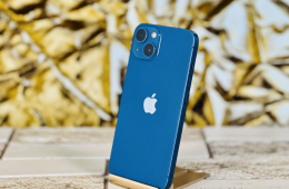 Eladó iPhone 13 128 GB Blue szép állapotú - 12 HÓ GARANCIA