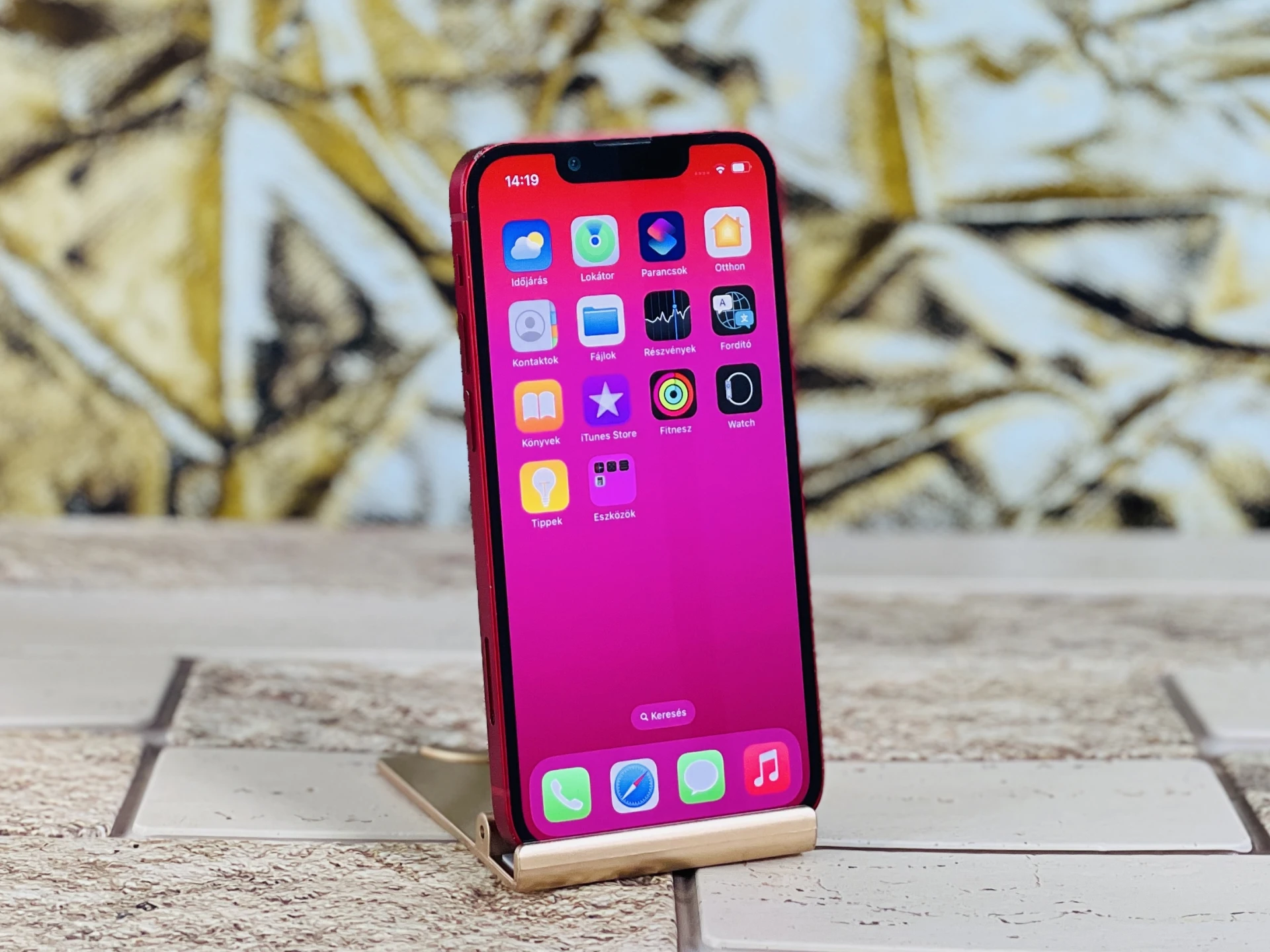 Eladó iPhone 13 Mini 128 GB PRODUCT RED szép állapotú - 12 HÓ GARANCIA