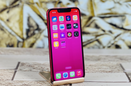 Eladó iPhone 13 Mini 128 GB PRODUCT RED szép állapotú - 12 HÓ GARANCIA