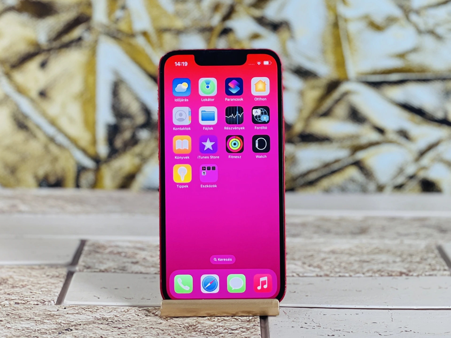 Eladó iPhone 13 Mini 128 GB PRODUCT RED szép állapotú - 12 HÓ GARANCIA