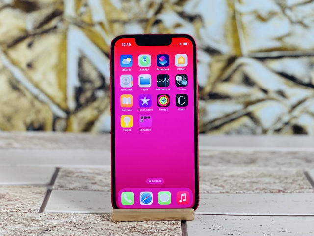 Eladó iPhone 13 Mini 128 GB PRODUCT RED szép állapotú - 12 HÓ GARANCIA