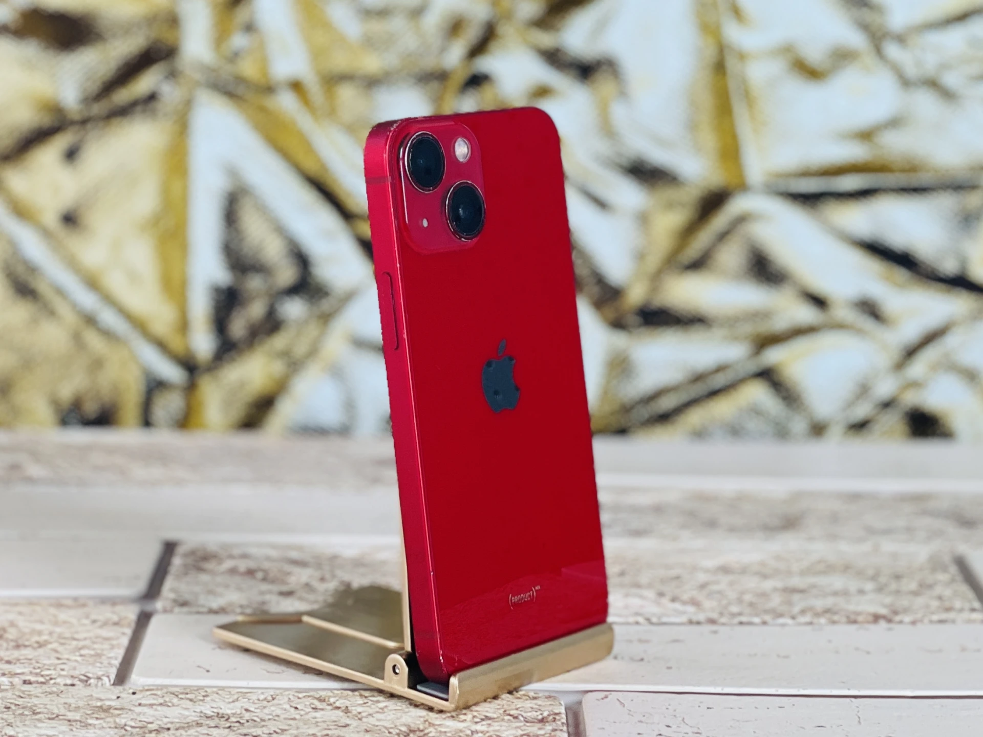 Eladó iPhone 13 Mini 128 GB PRODUCT RED szép állapotú - 12 HÓ GARANCIA