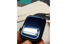 Apple Watch S8 45 mm Cellular Midnight !!6 Hónap Apple Gari!! Akku 100% + Tartozékok