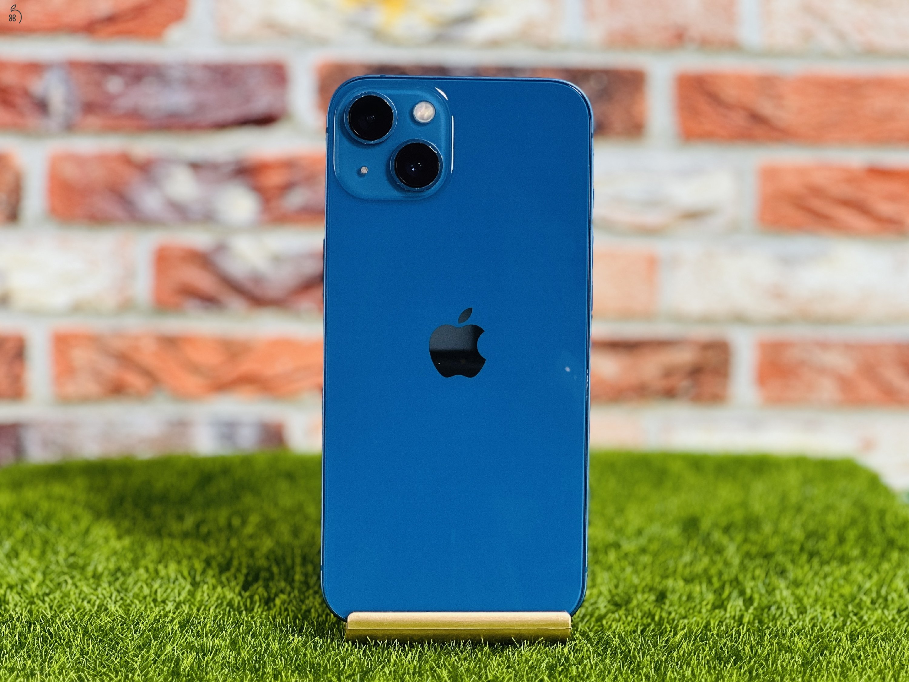 Eladó iPhone 13 128 GB Blue szép állapotú - 12 HÓ GARANCIA - 1839