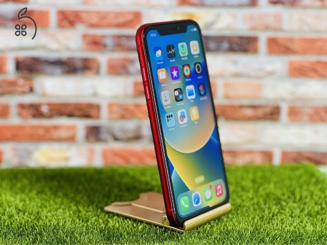 Eladó iPhone 11 64 GB PRODUCT RED szép állapotú - 12 HÓ GARANCIA - 081