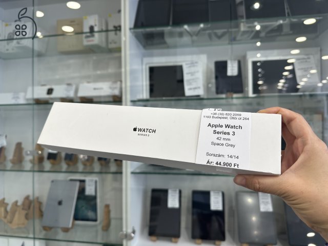 GARANCIÁS | Apple Watch Series 3 42 mm space grey (14) iSzerelés.hu