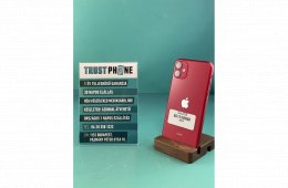 !! 1 ÉV GARANCIA !! iPhone 11 PRODUCT RED 128 GB – 3803 – 100% AKKU