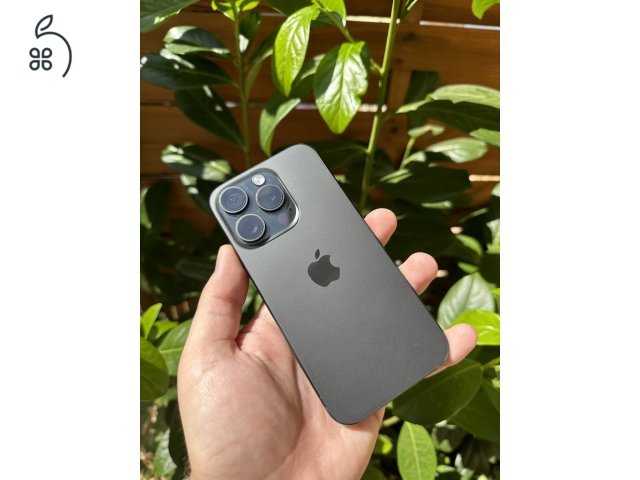 iPhone 15 Pro black titanium 128Gb független (iStyle vásárlás)