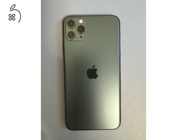 iPhone 11 Pro max 64GB Mindnight green újszerú