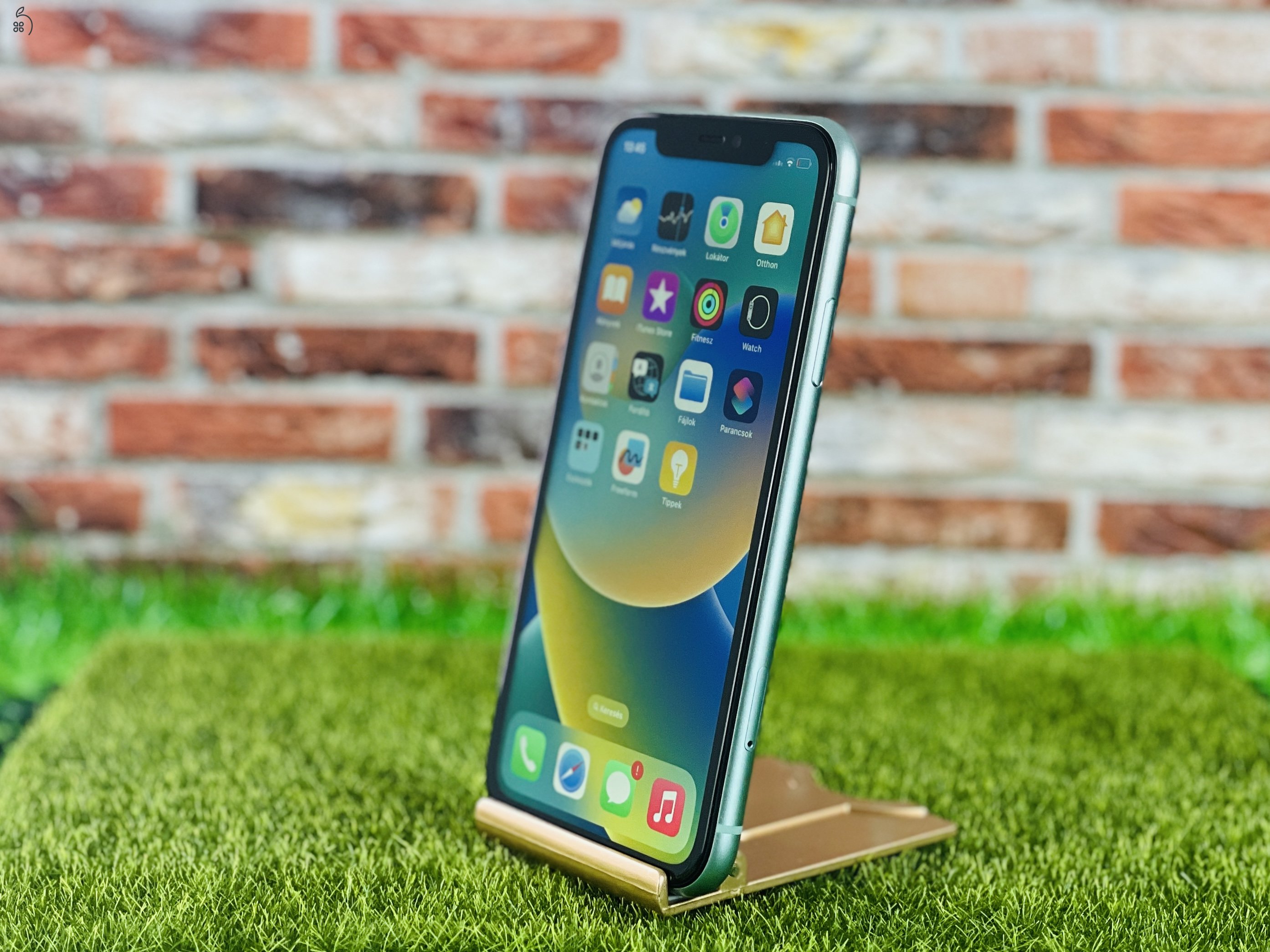 Eladó iPhone 11 64 GB Green szép állapotú - 12 HÓ GARANCIA - 079