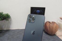 Apple iPhone 12 Pro Max - Pacific Blue - Használt, megkímélt