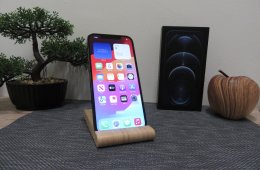 Apple iPhone 12 Pro Max - Pacific Blue - Használt, megkímélt