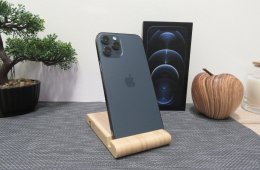 Apple iPhone 12 Pro Max - Pacific Blue - Használt, megkímélt