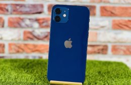 Eladó iPhone 12 64 GB Blue 100% aksi szép állapotú - 12 HÓ GARANCIA - 098