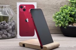 iPhone 13 Red 128GB 1 ÉV Garanciával Számlával Aksi 100%