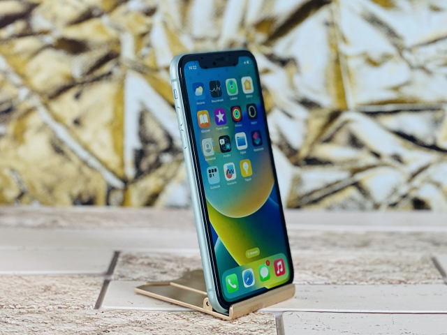  iPhone 11 64 GB Green szép állapotú - 12 HÓ GARANCIA