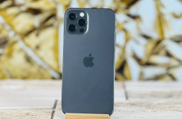  iPhone 12 Pro 128 GB Graphite szép állapotú - 12 HÓ GARANCIA