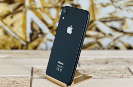 Eladó iPhone XR 64 GB Black szép állapotú - 12 HÓ GARANCIA