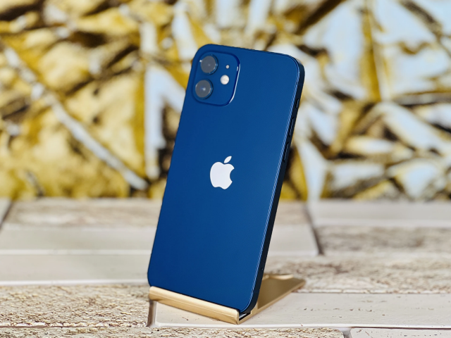 Eladó iPhone 12 64 GB Blue szép állapotú - 12 HÓ GARANCIA