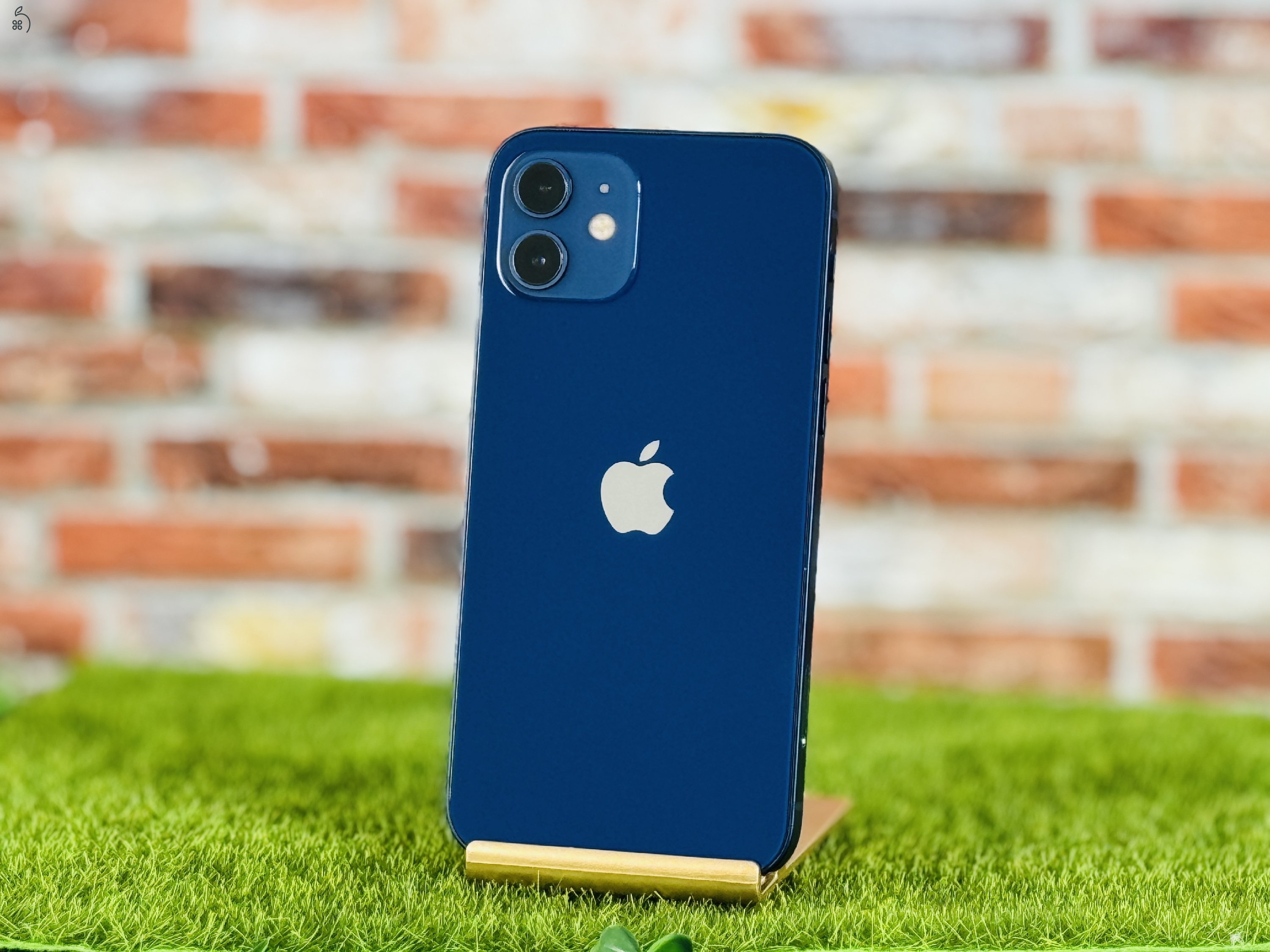 Eladó iPhone 12 128 GB Blue 100% aksi szép állapotú - 12 HÓ GARANCIA - 100