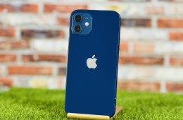 Eladó iPhone 12 128 GB Blue 100% aksi szép állapotú - 12 HÓ GARANCIA - 100