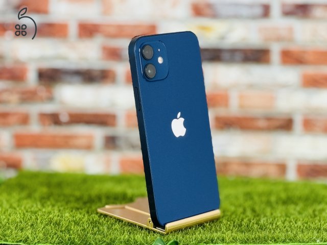 Eladó iPhone 12 128 GB Blue 100% aksi szép állapotú - 12 HÓ GARANCIA - 100