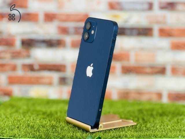 Eladó iPhone 12 128 GB Blue 100% aksi szép állapotú - 12 HÓ GARANCIA - 100