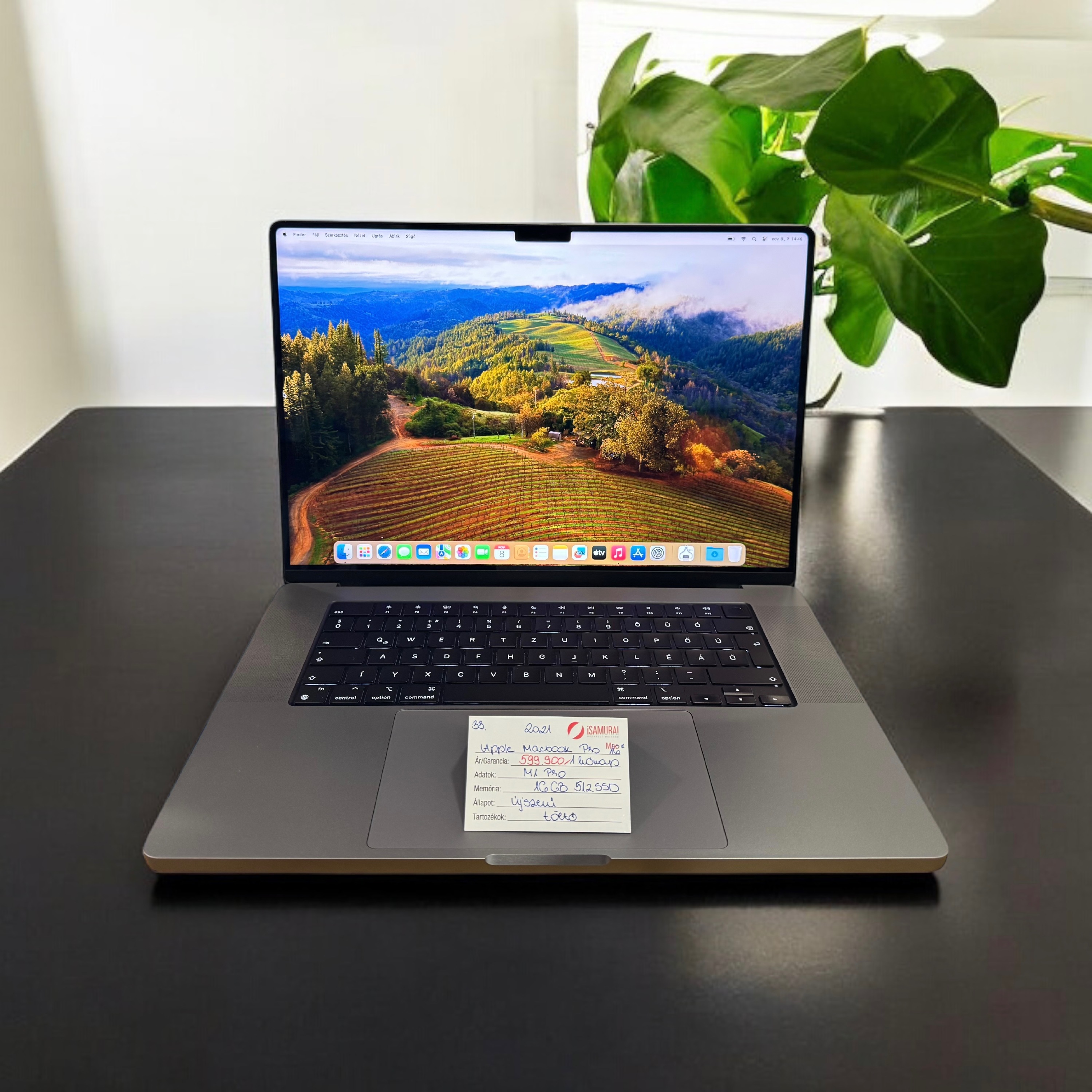 33. Apple MacBook Pro 16