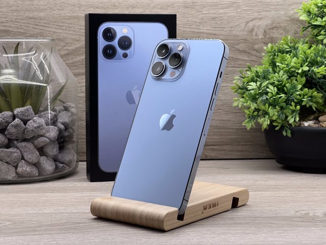 Hibátlan iPhone 13 Pro Max Sierra Blue 512GB 1 ÉV Garanciával Számlával Aksi 90%