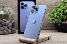 Hibátlan iPhone 13 Pro Max Sierra Blue 512GB 1 ÉV Garanciával Számlával Aksi 90%