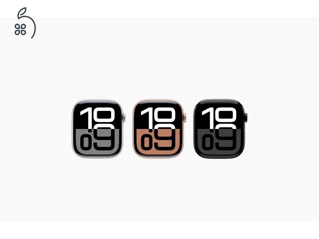 Apple Watch Series 10 Alu 42/46 mm Alu/Titán GPS/Cell - bontatlan - 1 év Apple garancia