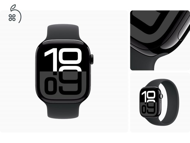 Apple Watch Series 10 Alu 42/46 mm Alu/Titán GPS/Cell - bontatlan - 1 év Apple garancia