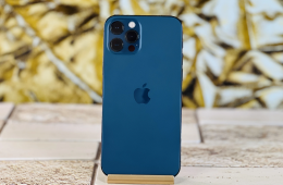 Eladó iPhone 12 Pro 128 GB Pacific Blue szép állapotú - 12 HÓ GARANCIA