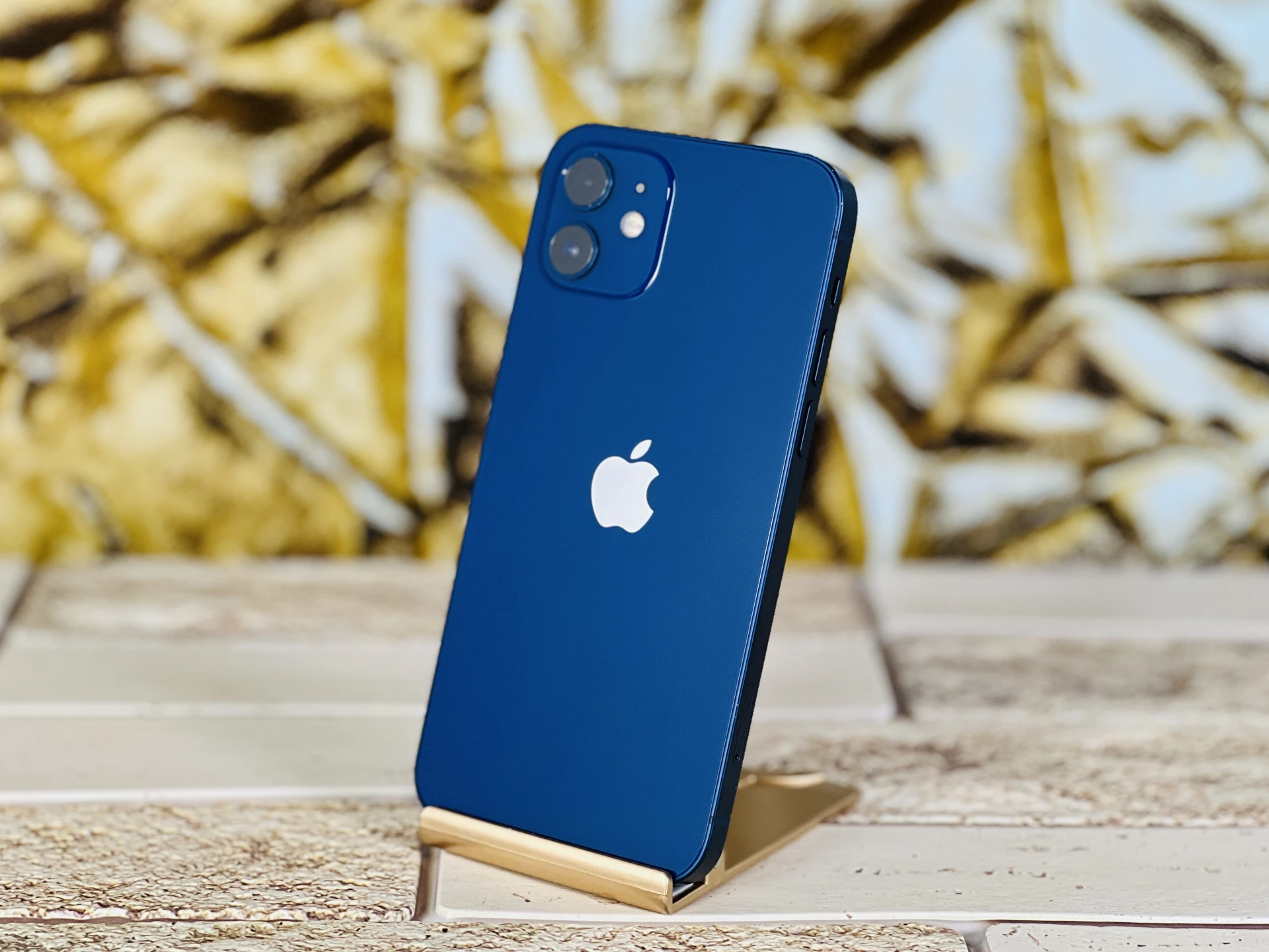 Eladó iPhone 12 128 GB Blue szép állapotú - 12 HÓ GARANCIA