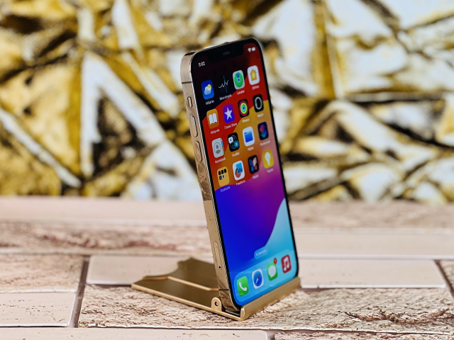 Eladó iPhone 12 Pro 128 GB Gold szép állapotú - 12 HÓ GARANCIA