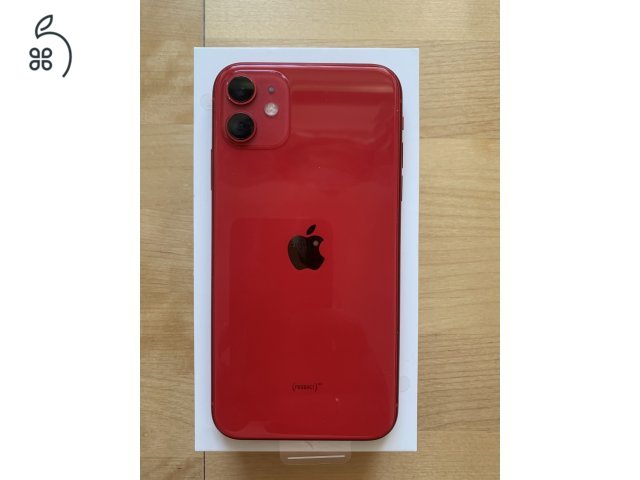 Iphone 11 64 GB független piros