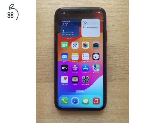 Iphone 11 64 GB független piros