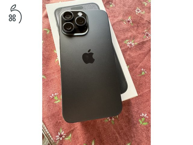 iPhone 15 Pro Max 256gb 2 hónapos új állapot !