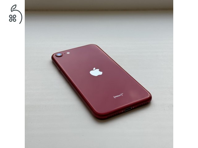 GYÖNYÖRŰ iPhone SE 2020 128GB Red - Kártyafüggetlen, 1 ÉV GARANCIA, 96% Akkumulátor