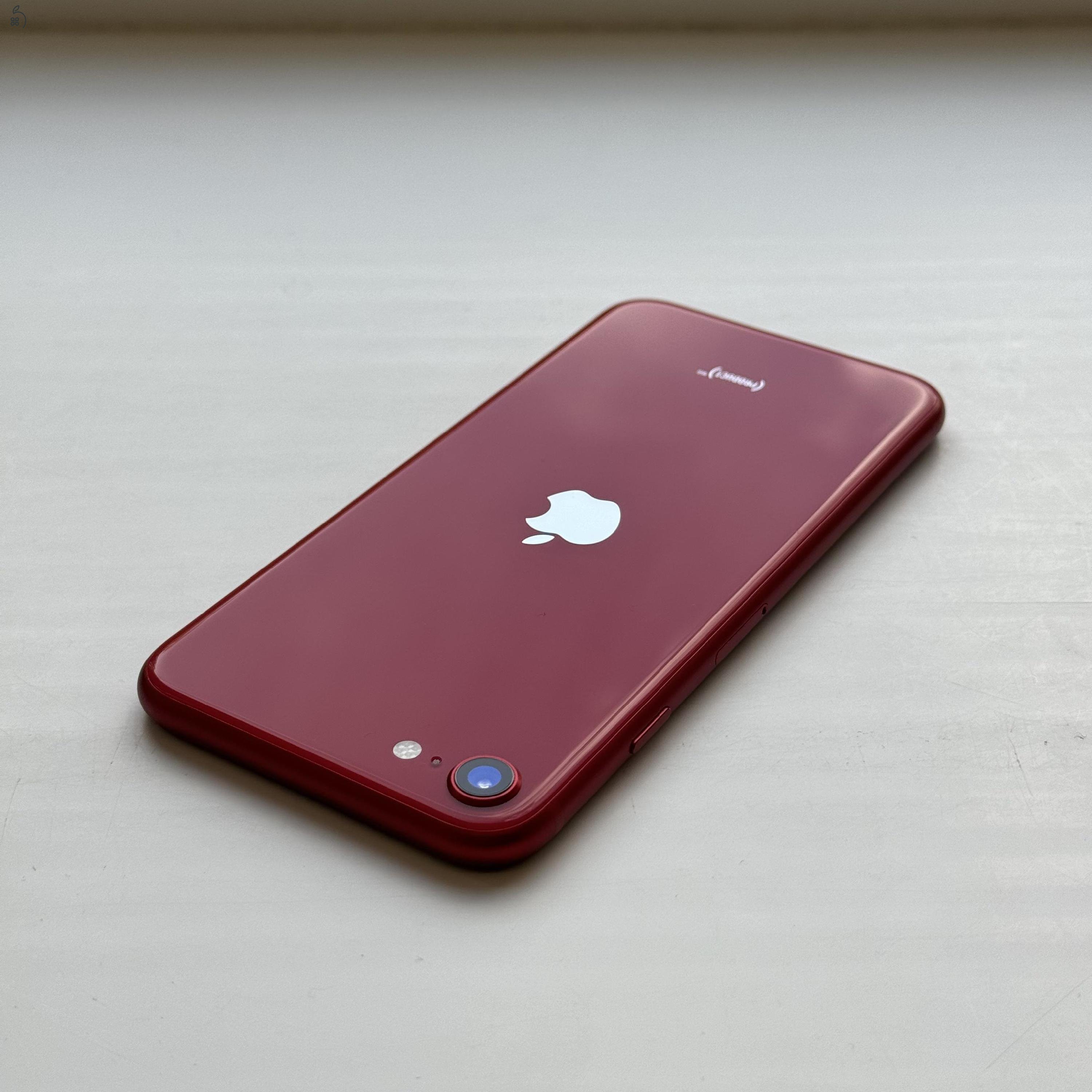 GYÖNYÖRŰ iPhone SE 2020 128GB Red - Kártyafüggetlen, 1 ÉV GARANCIA, 96% Akkumulátor