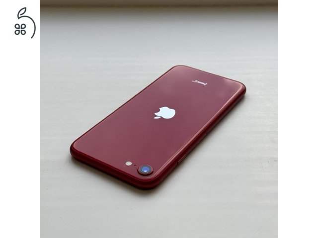 GYÖNYÖRŰ iPhone SE 2020 128GB Red - Kártyafüggetlen, 1 ÉV GARANCIA, 96% Akkumulátor