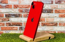 Eladó iPhone 14 Plus 128 GB PRODUCT RED 100% aksi szép állapotú - 12 HÓ GARANCIA - 021