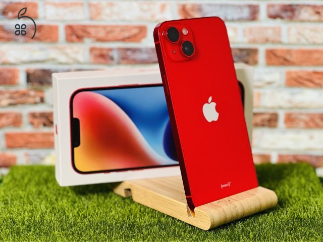 Eladó iPhone 14 Plus 128 GB PRODUCT RED 100% aksi szép állapotú - 12 HÓ GARANCIA - 021