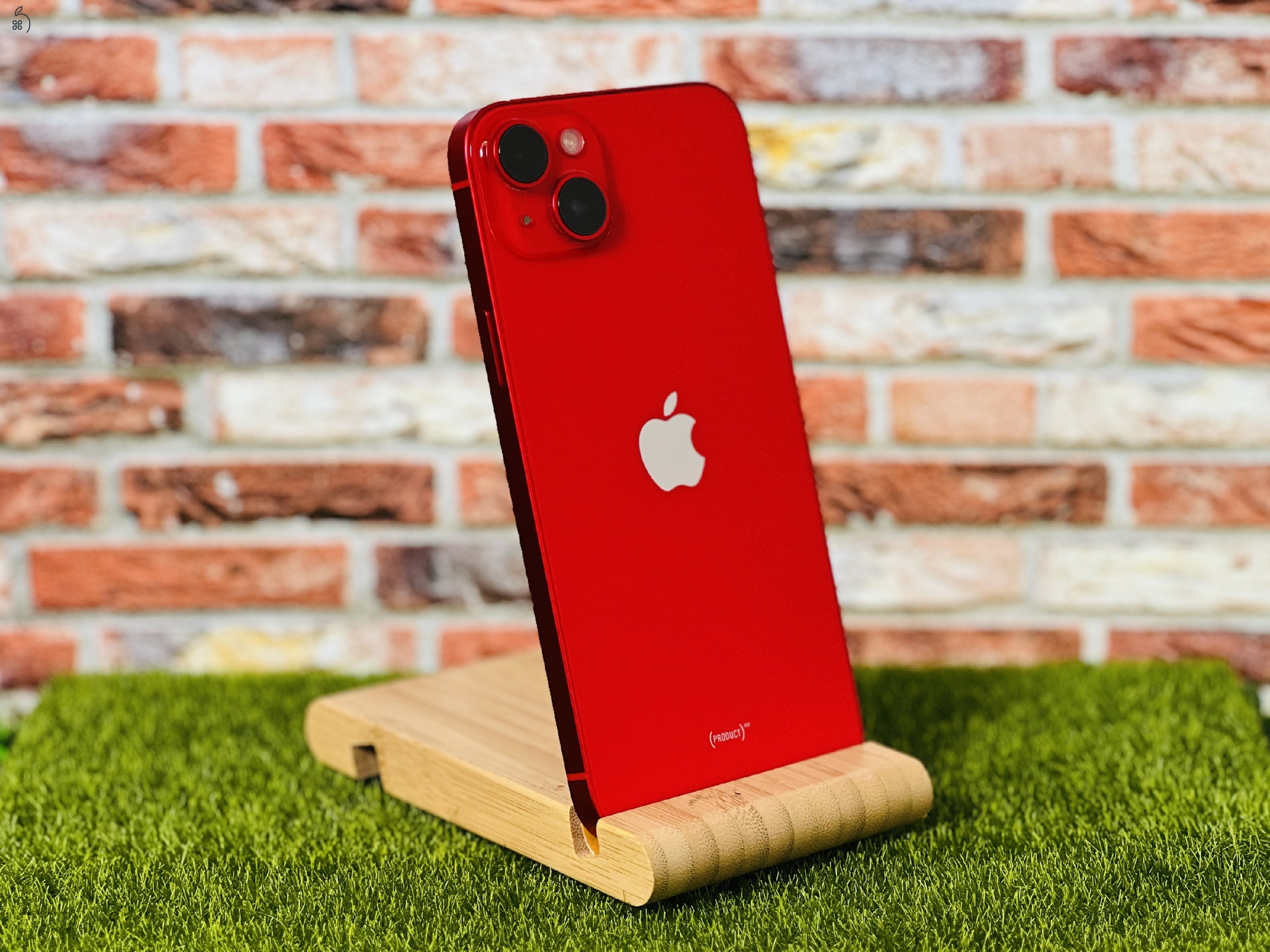 Eladó iPhone 14 Plus 128 GB PRODUCT RED 100% aksi szép állapotú - 12 HÓ GARANCIA - 021