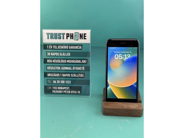 !! 1 ÉV GARANCIA !! iPhone 8 Space Gray 64 GB – 4514 – 100% AKKU