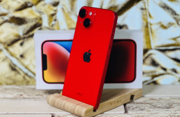 Eladó iPhone 14 128 GB PRODUCT RED szép állapotú - 12 HÓ GARANCIA